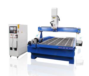 Quality 1300x2500mm 1325 4 Axis Wood CNC Router 2.2kw-9kw wholesale