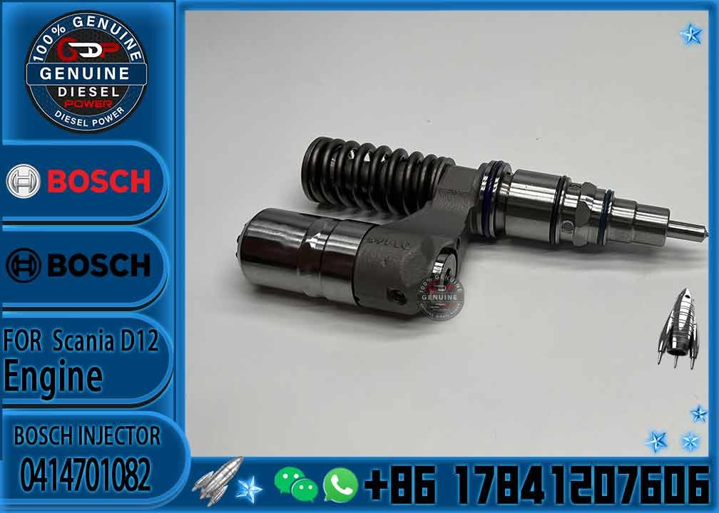 Genuine unit fuel injector 0414701082, 0414701019, 0414701027, fuel injector 1440579