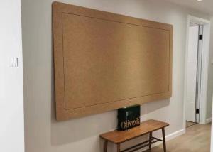 Quality Recycled Material Polyester Fiber Acoustic Panel 34 Colors Available wholesale