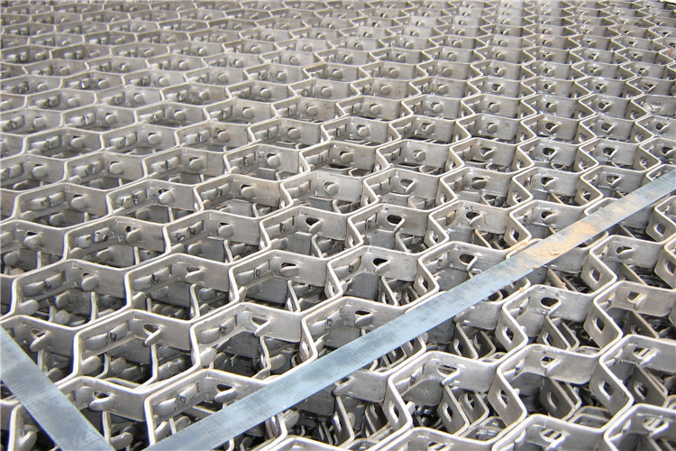Refractory Lining Stainless Hexmetal Grating / Hexmetal / Hexmesh Supplier Form China