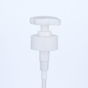 Quality 28/400 White Flower Shape Lotion Pump Head for Shower Gel Bottles and Shampoo Bottles for Bathing Skincare and Haircare wholesale