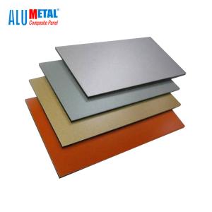 Quality 1220x2440mm Brushed PVDF Aluminum Composite Panel Sheet 5mm AA1100 wholesale
