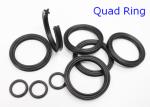 AS568 NBR Metric Quad Rings Seals , Pneumatics / Hydraulic Y Ring 70 Shore