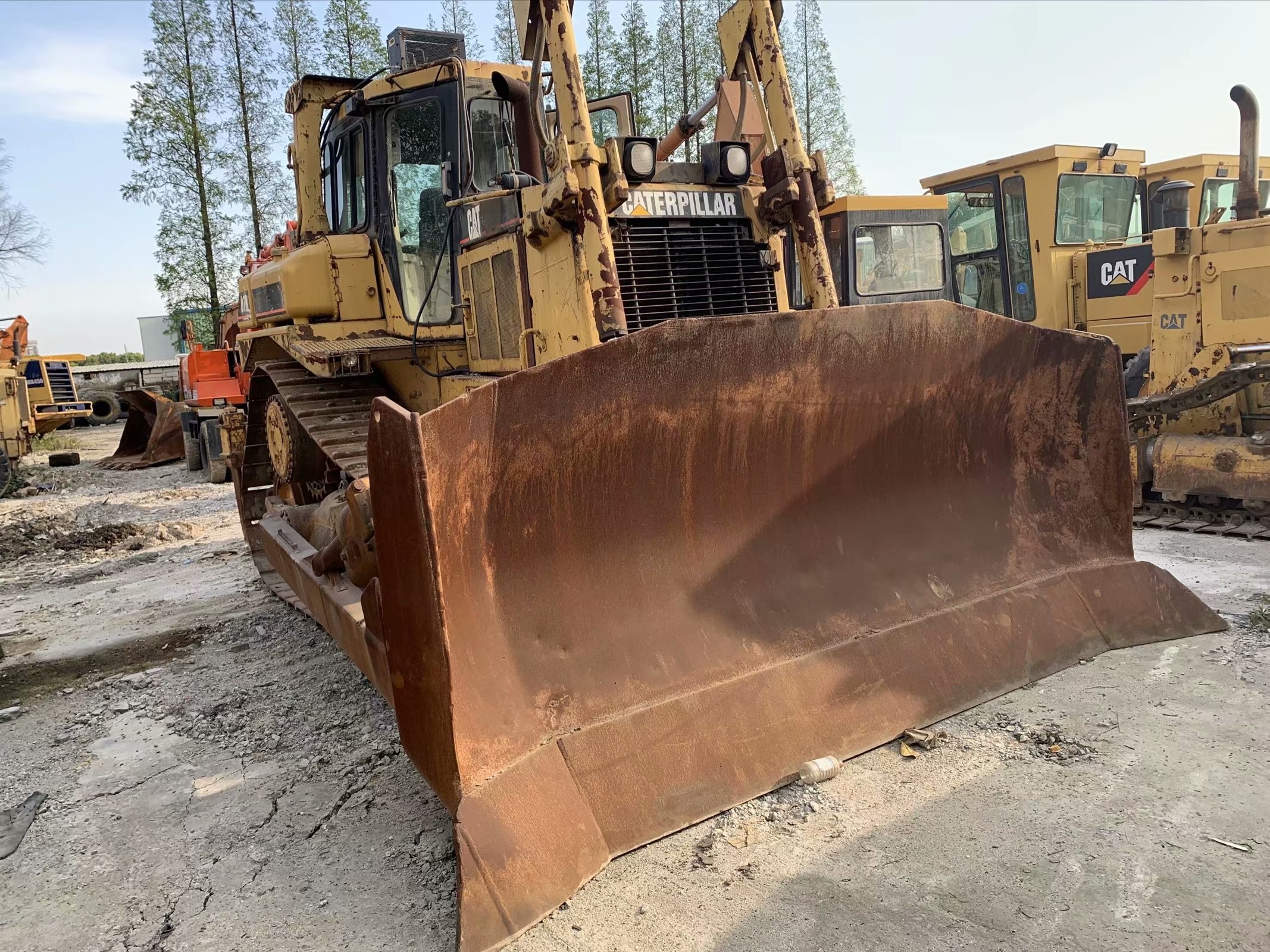 3 Shanks Ripper Used CAT D7R Crawler Bulldozer/Caterpillar Bulldozer D7