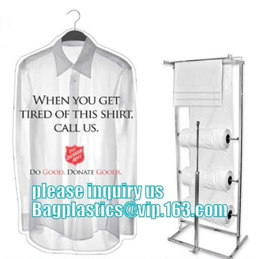 commercial clear pe ldpe poly hotel laundry roll up suit garment packaging dry cleaning cover plastic polythene bag for