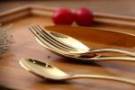 Wedding Intergrated Forged SGS Luxury Stainless Steel Cutlery