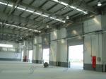 High Lift Industrial Sectional Door OEM Finger Protection Automatic Insulated