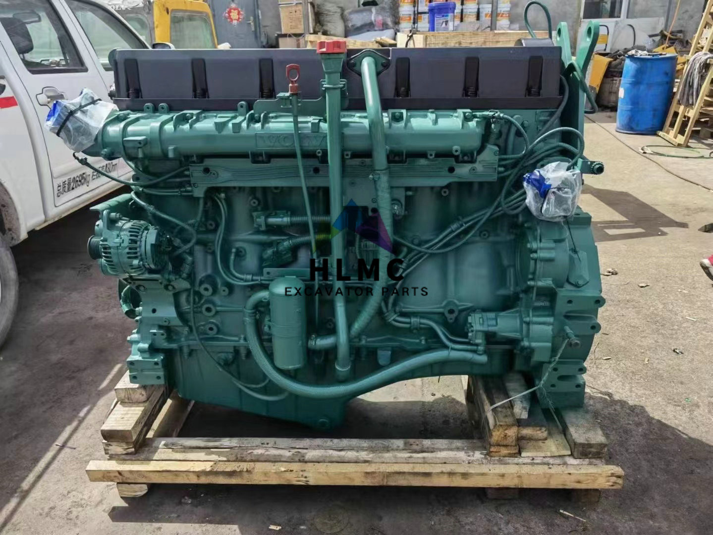 D16E EAE3 Diesel Engine Assy EC700 EC700B EC700C EC750D Excavator Engine Motor