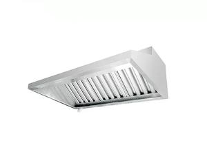 Quality Natural Commercial Restaurant Hood , Heavy Duty Stainless Steel Kitchen Exhaust Hoods wholesale