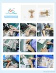 Compatible Nihon Kohden DB9 9Pin Disposable SpO2 Sensor Adult Pediatric
