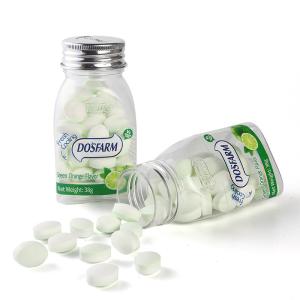 Quality Anti Oxidant Vitamin C Candy Tablets Transparent Triangle Bottle Package wholesale