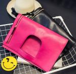 2016 new leather handbag lady leather clutch evening bags
