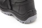 Durable Welding Safety Boots Brown Midsole Safety Shoes For Welder
