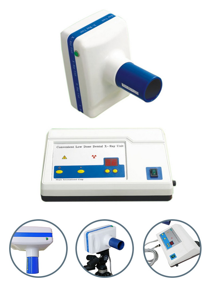 Convenient Handheld Dental Digital X Ray Equipment Adjustable Time 60W