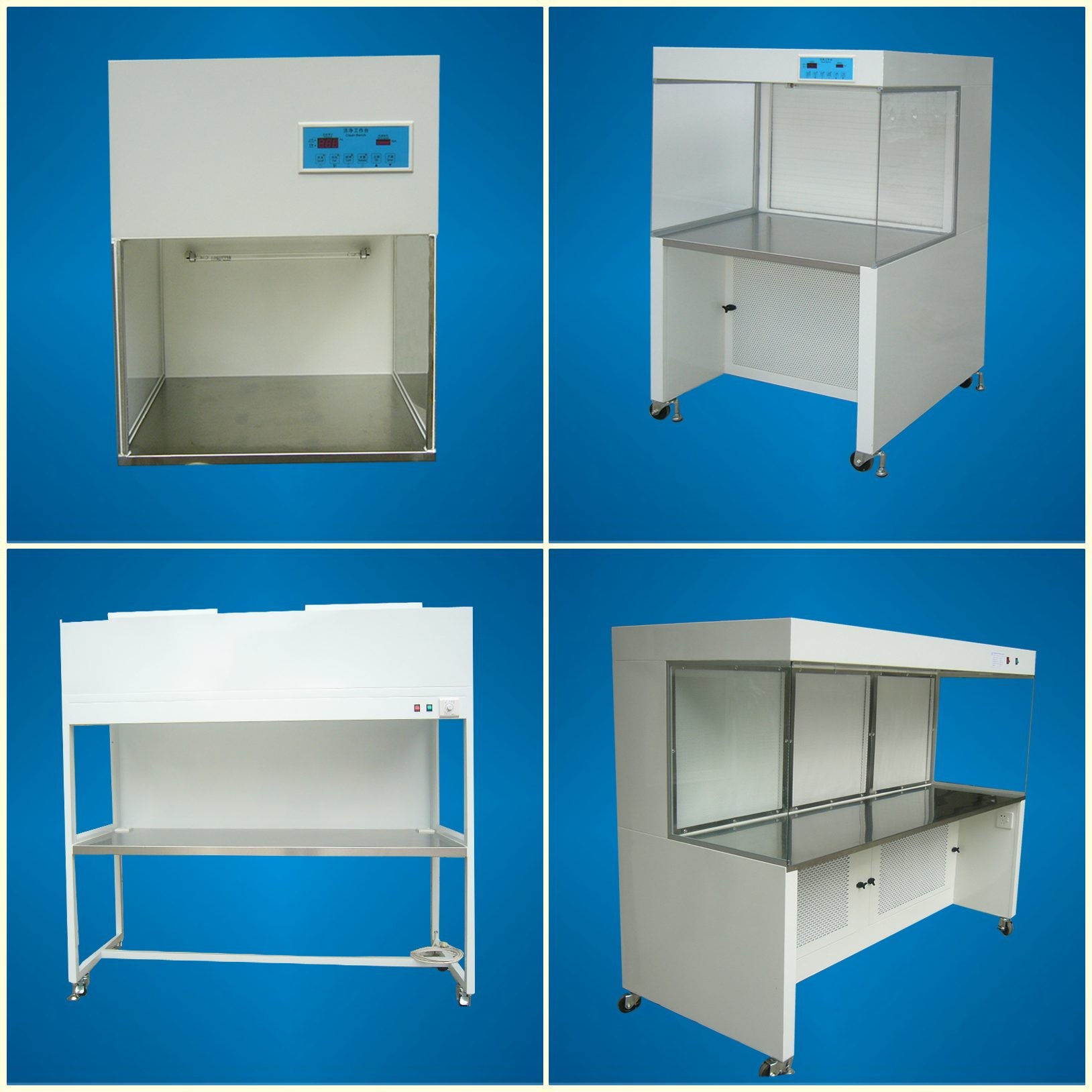 Desktop Top Small HEPA filter Laminar flow cabinet for Laboratory