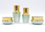 Luxury Matt Purple Diamond Face Cream Containers 15ml 30ml 50ml Acrylic Ball