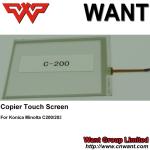 C200 Hight Quality Touch Screen touch panel For Konica Minolta Bizhub Copier