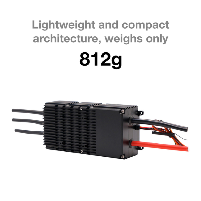 24S 300A ESC With High Current High Voltage Motor Controller For Big Drone Multi Rotor Drone