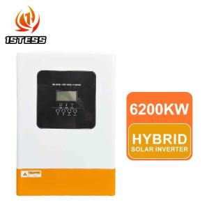 Quality Wholesale 48V 6.2KW Hybrid Inverter 5.5kw Off Grid Solar Inverter wholesale