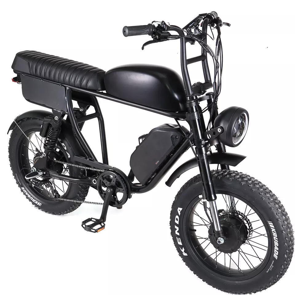 7 Speed Gears Full Suspension Electric Bike with 1000W Motor 1-3 Hours Charging Time