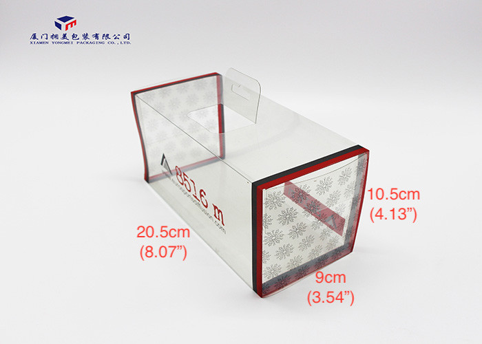 Side Ends Open Clear Plastic Box Packaging Customized Printing Fast Delivery