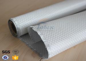 Quality Texalium Honeycomb Weave Silver Coated Fabric E Glass Weatherproof 1200mm wholesale