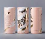 Luxury Cylindrical Paperboard Tube Fragrance Perfume Packaging Gift Round Paper
