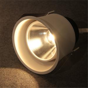 Quality 7W 1150LM COB LED Downlight With Reflector Warranty 3 Years Meanwell antiglare downlight ceiling light wholesale