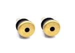 Tubeless Clamp In Straight Brass Valve Stems Brass Cap For Trucks And Buses