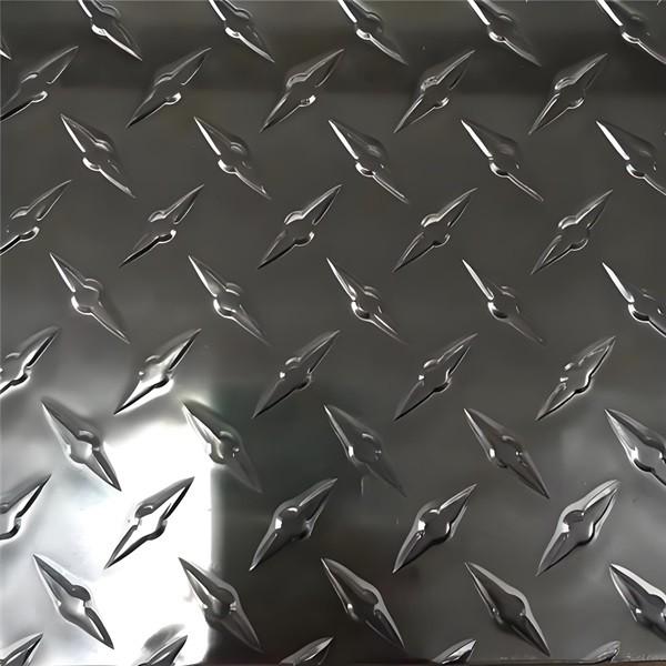 Tough Aluminum Diamond Plate 40 Brinell Hardness Standard Packing 0.6mm - 1.2mm