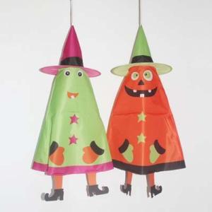 Quality Holloween Wind Hanger Witch and Pumpkin wholesale