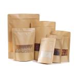 Custom Logo Printing Food Grade Material Brown Kraft Paper Bag Making Machine