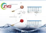 Male Thread Brass Plumbing Valves With Stainless Steel / Copper Ball