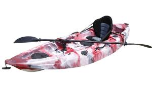 Quality Light Weight Small Adult Kayak , Vibe Angler Tandem Sit On Top Fishing Kayak With Deluxe Seat wholesale