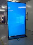 85/86inch 4K Full Screen Digital Signage Free Standing Advertising Display Touch