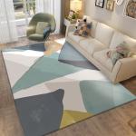Geometric Bedroom Floor Carpets 60*90cm 80*120cm Living Room Rug Anti Slip