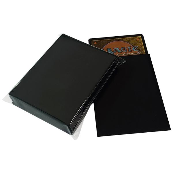 CPP Orange Texture Matte Black Card Sleeves MTG Protection 66X91mm Easy