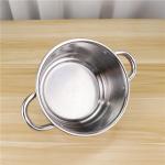 Wholesale 8pcs Soup Stock Pot Set Non Stick Stainless Steel 410 Pots Set with