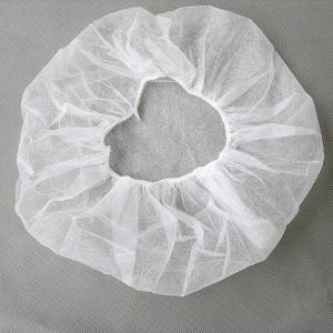 Quality Double Elastic Surgical Medical Bouffant Cap Nonwoven Disposable Hair Net Cap wholesale