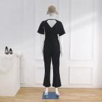 Elastic Waist Fashion Casual Pants Fashionable Wide Legged Pants