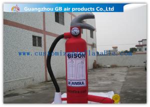 Quality Outdoor Display Red Inflatable Fire Extinguisher Model 3m For Fire Awareness wholesale