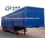Dual Line Braking System 13000X2500X1800MM Semi Drop Fence Log Box Truck Trailer