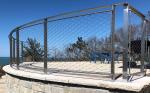 Balconies Stairways Safety Steel Wire Netting Anti Corrosive 316 Stainless