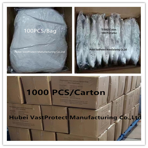 Factory Disposable Protective Polypropylene Non-Woven PP Ninja Astronaut Space Balaclava Cover Head Hood