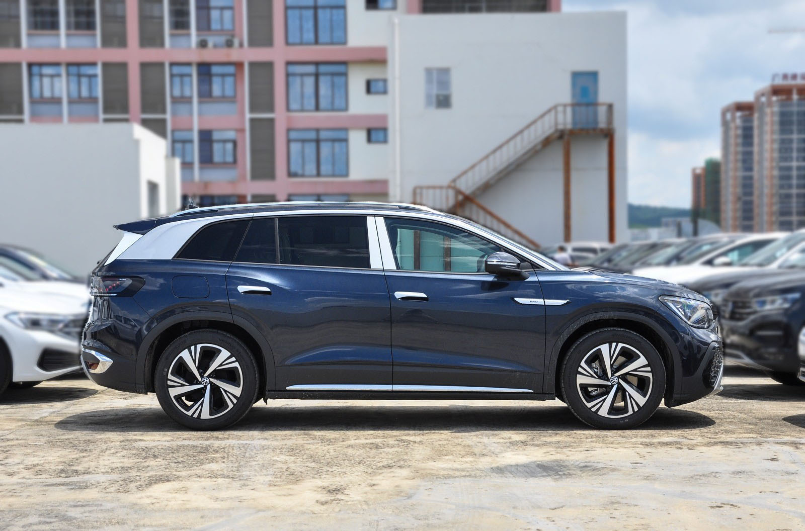 discount Stock for sale, ready to ship new cars used vehicles 2022 blue cheap id6 crozz pro New energy vehicle