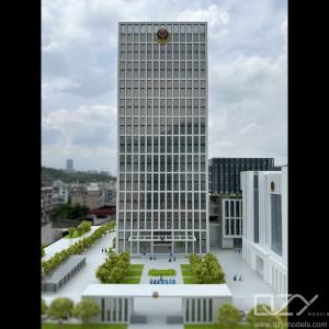 Quality Architectural Building Maquette Model HSA 1/300 Scale Buildings Custom wholesale