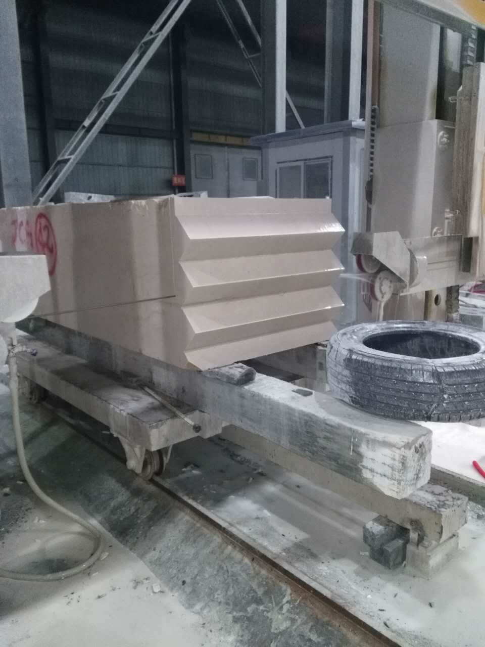 CNC Single Diamond Wire Saw Profiling Stone Cutting Machine