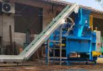 Compact Bagging Baler Press For Bale wood chips Animal bed Convenient Bale