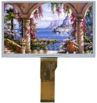 LVDS 7 Inch TFT Touch Screen 1024x600 High Resolution Full View