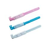 Logo Printing PVC Hospital Medical Wristband , RFID NFC Tag Bracelet Disposable